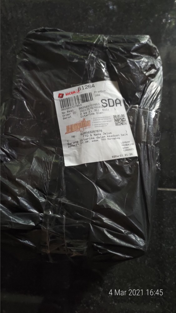 Kran 3/4 Tembok Mini Cebol Model Onda Gagang Biru Kuat Babet Kualitas