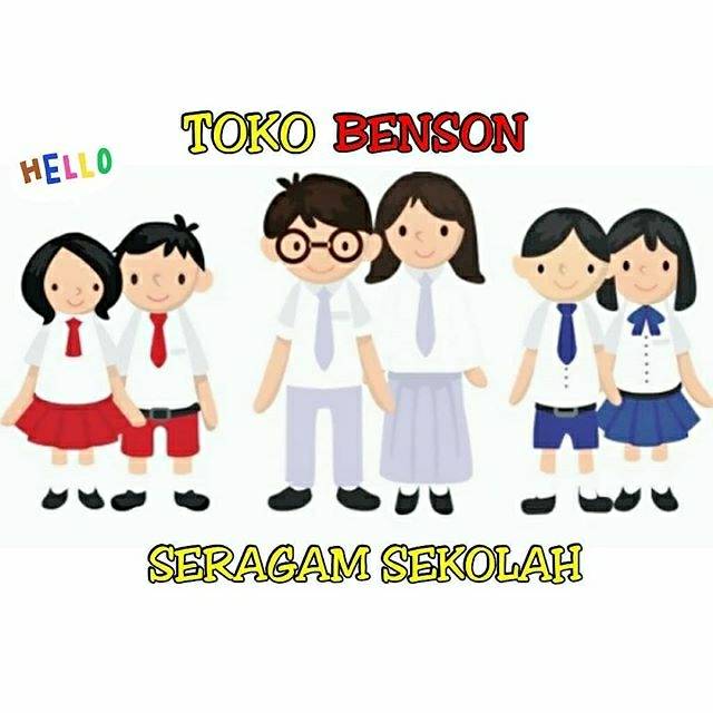 Rok Rempel SD Merah - Putih - Biru Pendek