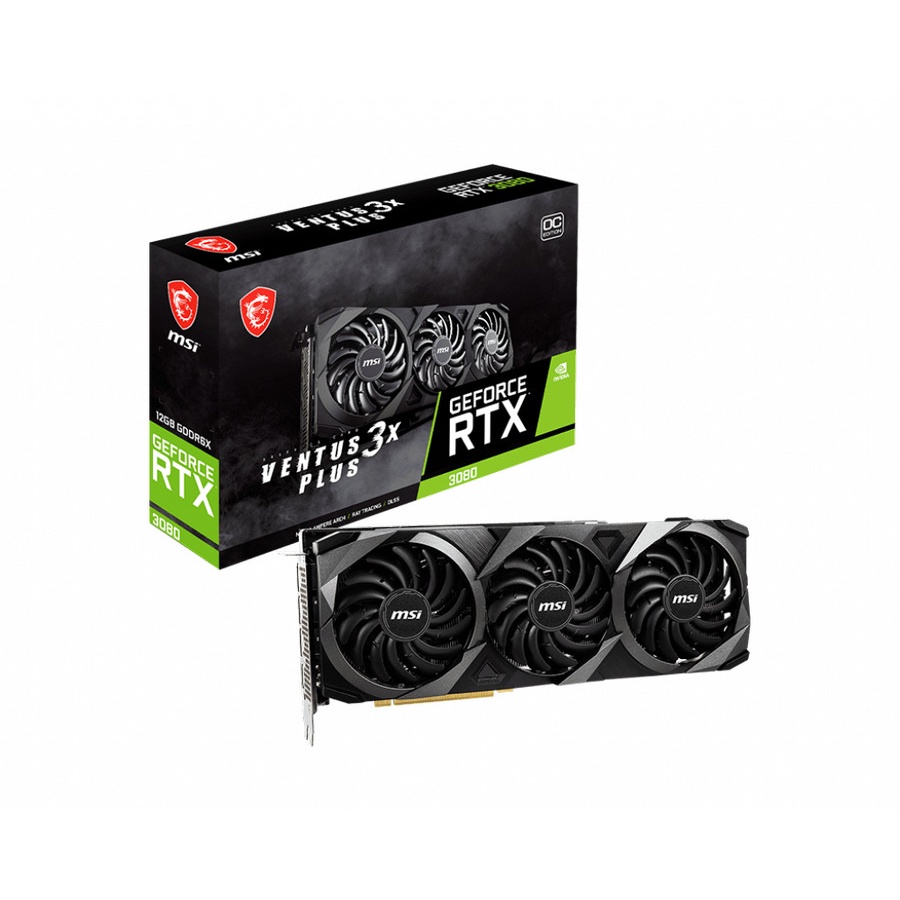 MSI GeForce RTX 3080 VENTUS 3X PLUS 12G OC LHR 12GB GDDR6X / RTX3080