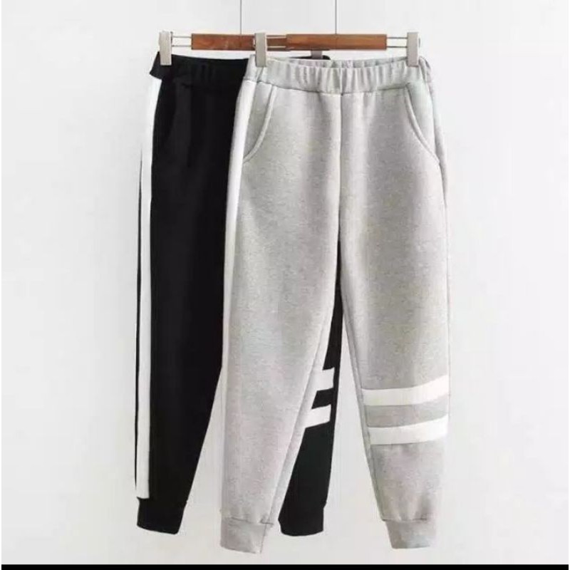 CELANA JOGGER ANAK 5 13TH LIST PUTIH Shopee Indonesia CELANA JOGGER ANAK 5 13TH LIST PUTIH Shopee Indonesia