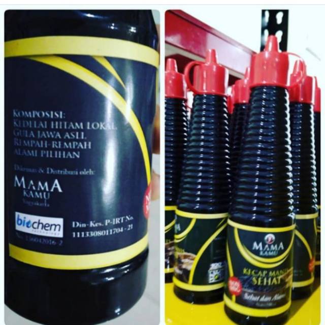 

Kecap manis Mama Kamu Non Msg 300 ml