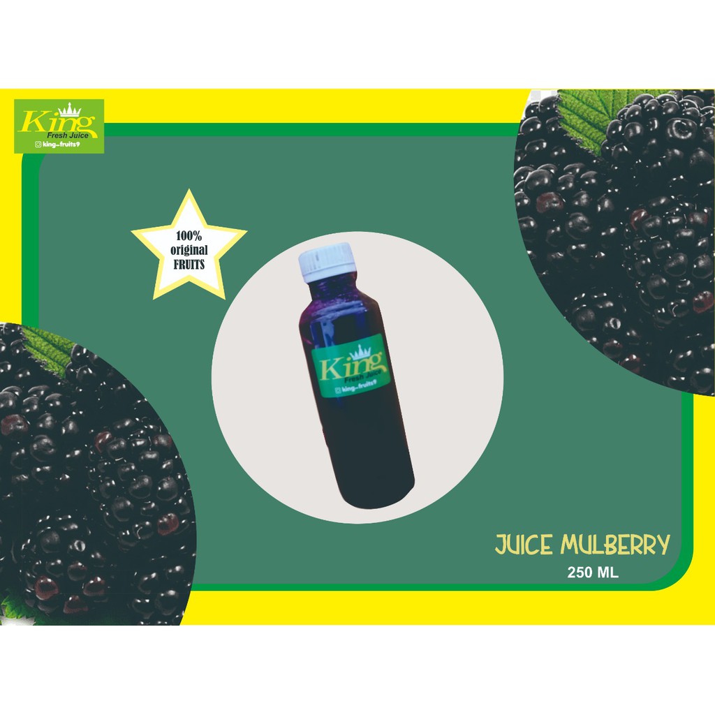 

Jus mulberry 250 ml