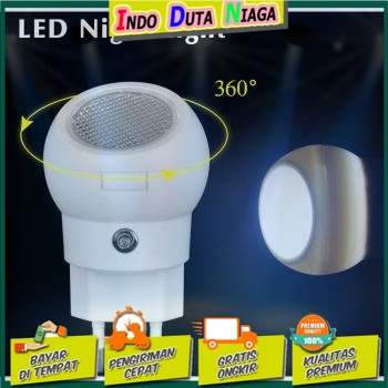 IDN - TAFFLED LAMPU TIDUR LED SENSOR CAHAYA ROTASI 360 DERAJAT - LXX3148