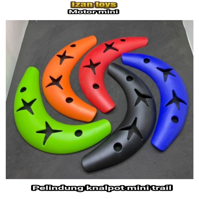 COVER-PELINDUNG KNALPOT MOTOR MINI TRAIL 50cc