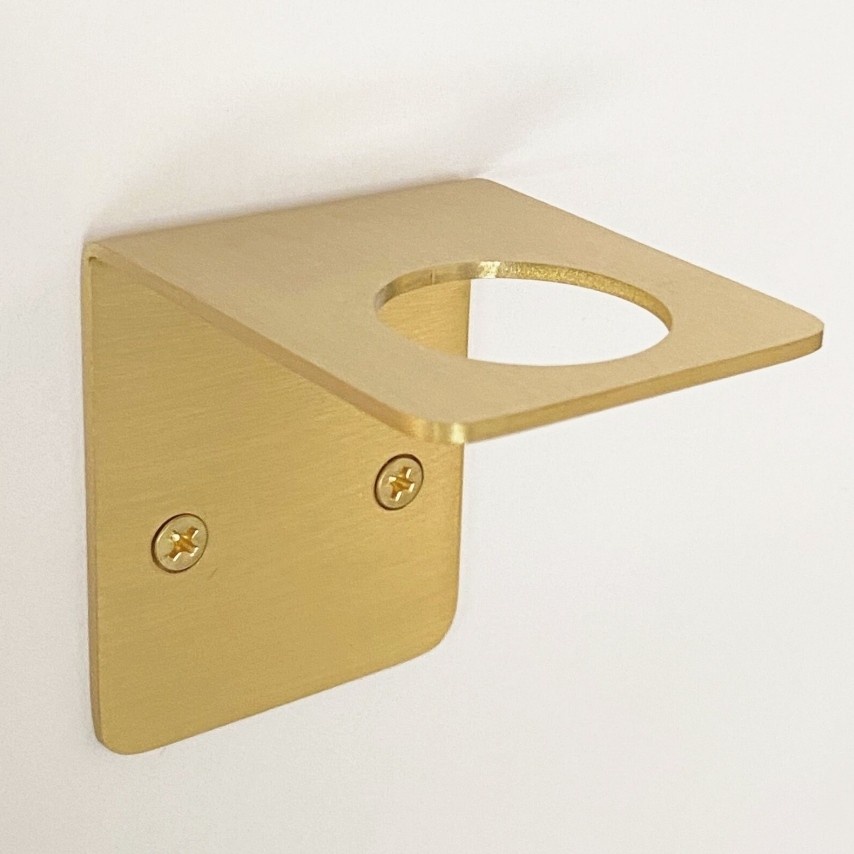 GANTUNGAN BOTOL SABUN / SOAP DISPENSER HOLDER STAINLESS / KUNINGAN