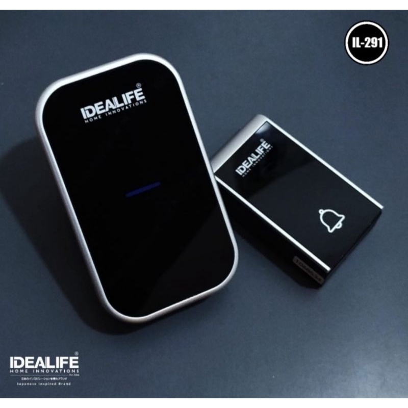 Idealife IL 291 Door Bell Rumah Bel Pintu Wireless Tanpa Kabel IL291 Original