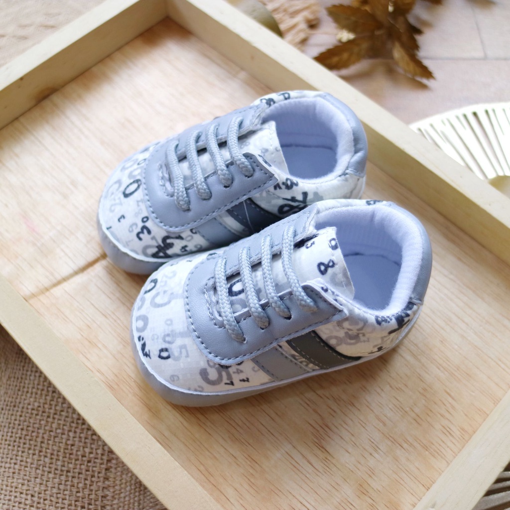 LIU27 Sepatu Bayi Anak anti slip/Baby Prewalker Shoes Belajar Jalan Bayi Pergi Jalan Fashion Casual