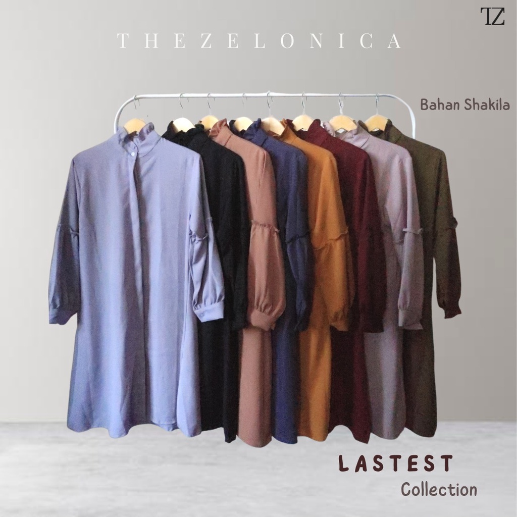 Zelonica Anya DRESS Tunik Polos