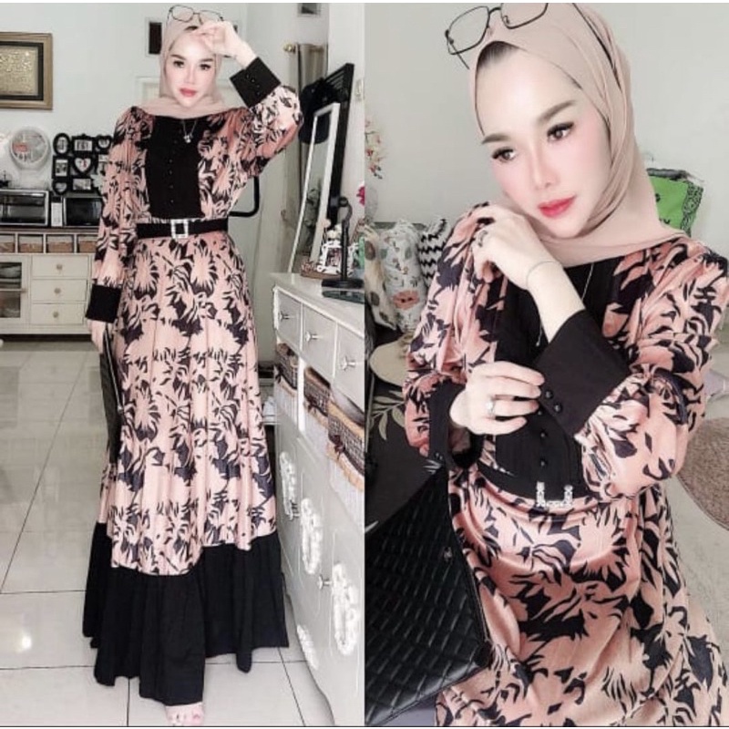 DRESS BLUDRU 22238 By VIVORIE HIJAB