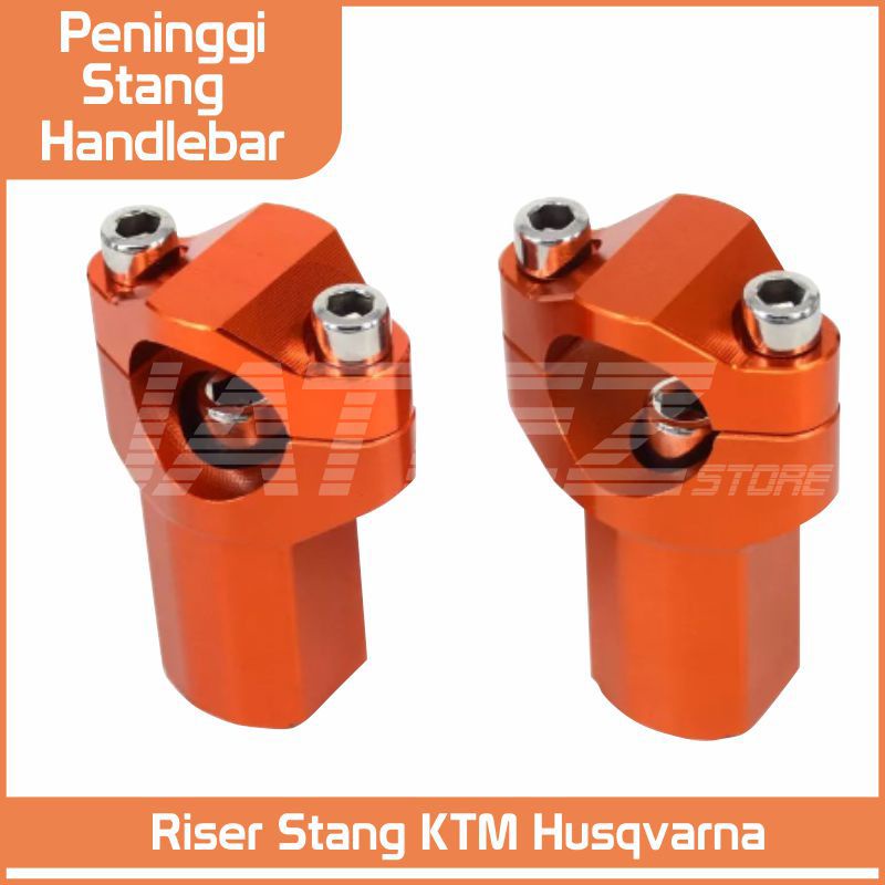 Riser Stang KTM Husqvarna - Peninggi Stang KTM Handlebar Riser Clamps Bar Mounts