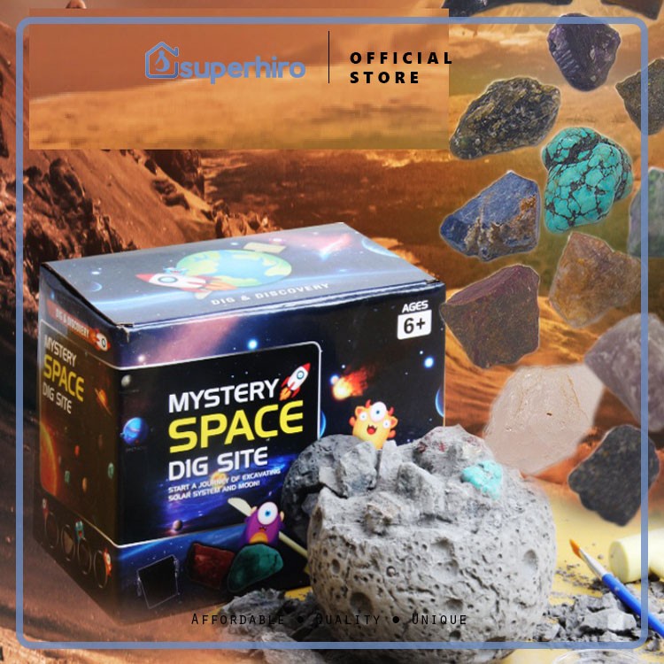 Mainan Edukasi Anak Dig Space Angkasa Planet Kado Kreatifitas