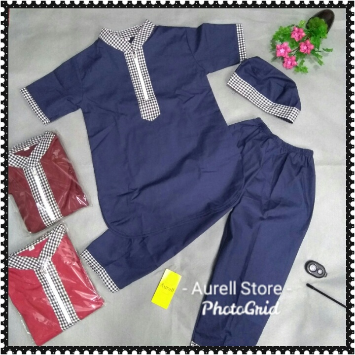 terbaru koko turki anak /setelan baju muslim anak laki laki 2-12thn