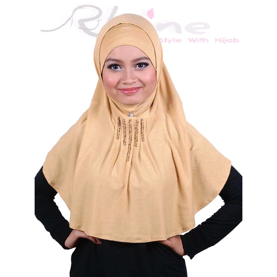 KERUDUNG INSTAN | JILBAB SYRIA GOLD MUDA