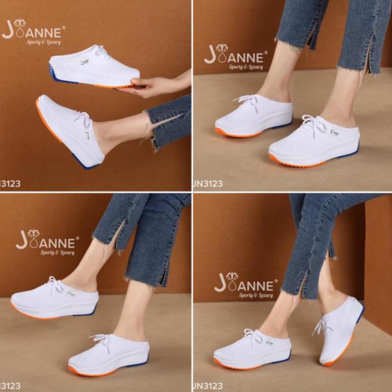 RESTOCK [ORIGINAL] JOANNE Casual Slop Sneakers Shoes Sepatu Wanita #JN3123 • NAM.20Au22ᴶ