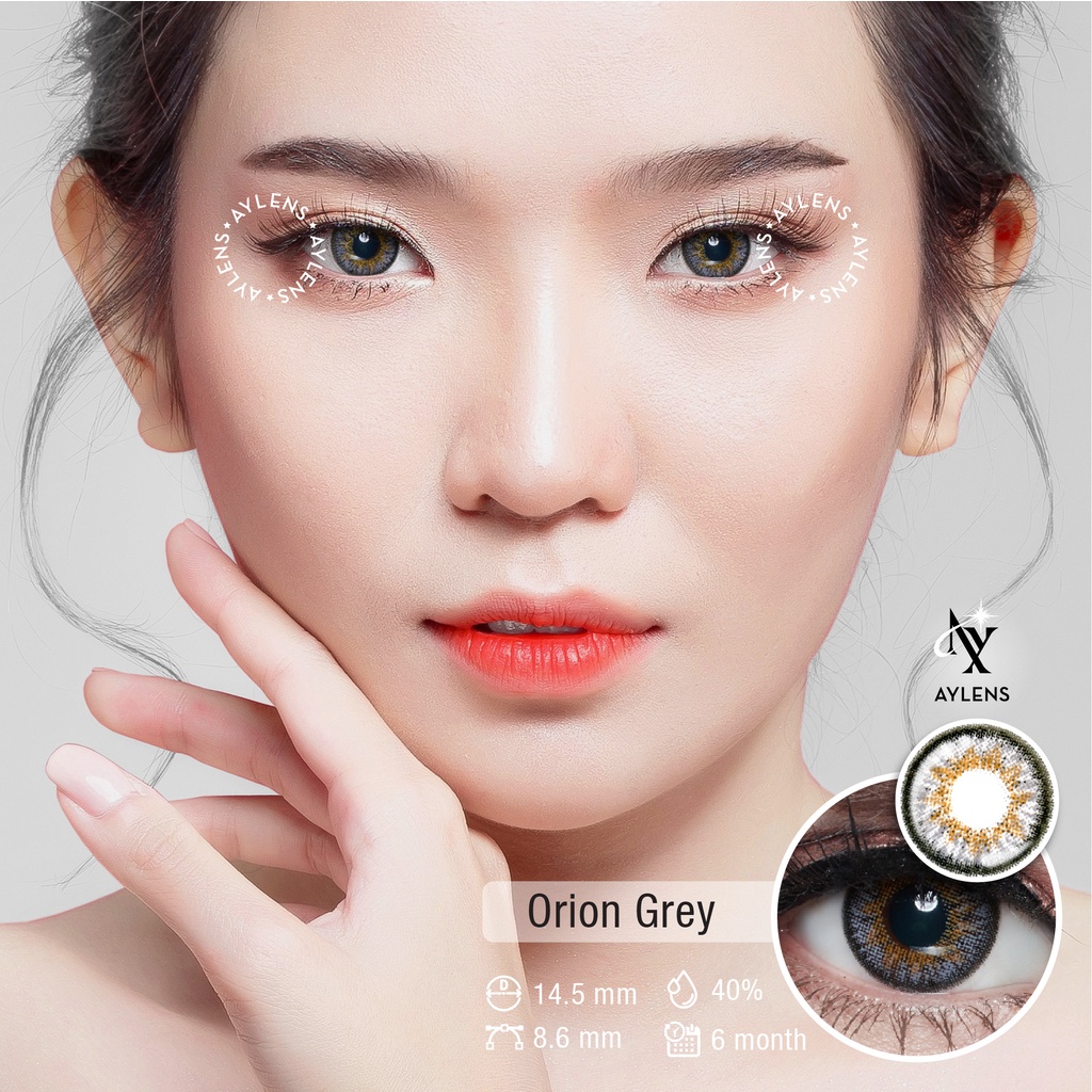 Softlens Korea Aylens - Orion Series (Grey, Brown)