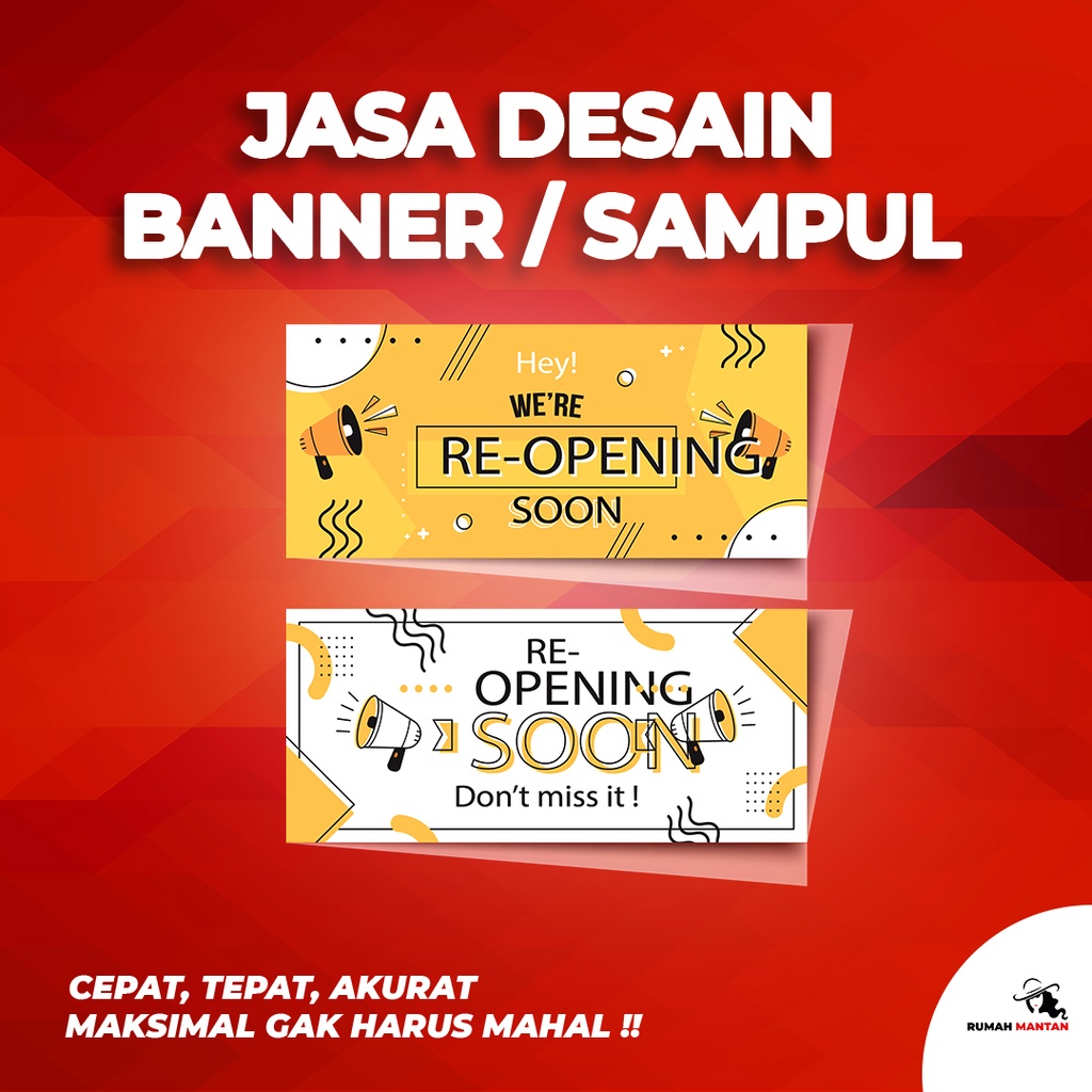 Jual Jasa Desain Banner Toko Jasa Desain Sampul Media Sosial Indonesia Shopee Indonesia