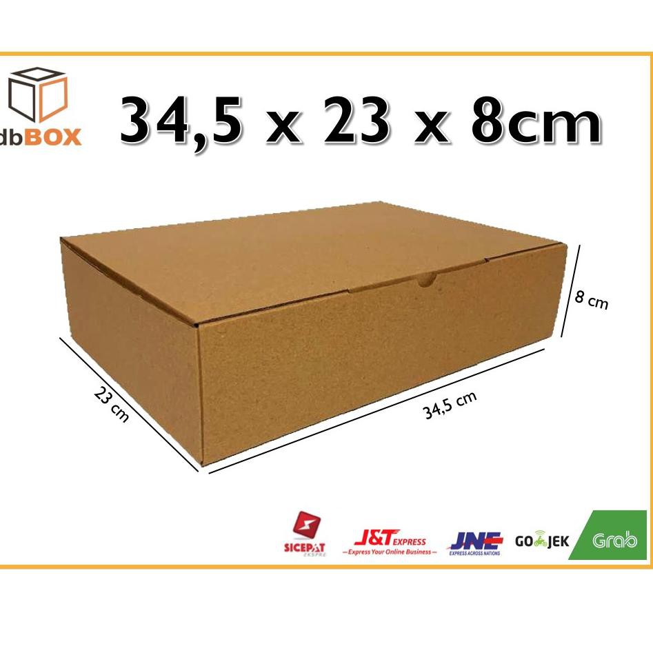 

[READY JKT] Kardus 34,5 x 23 x 8 cm....Die Cut kotak aksesoris-dll model box pizza