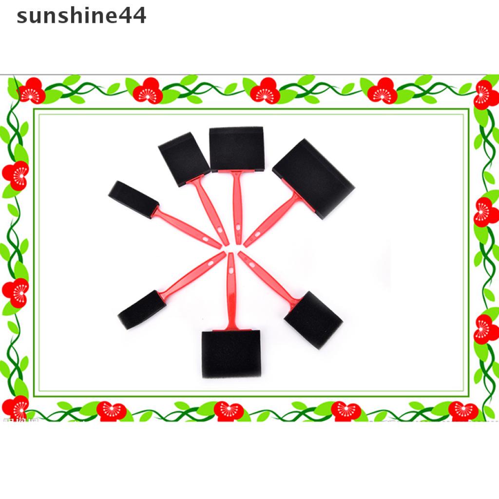 Sunshine Set Kuas Spons Busa Polyurethane Untuk Cat Minyak