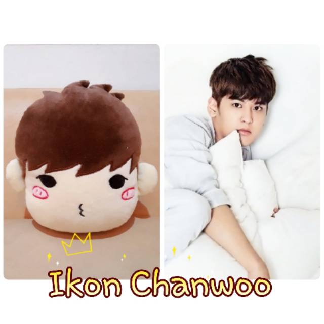 Bantal boneka korea IKON Chanwoo