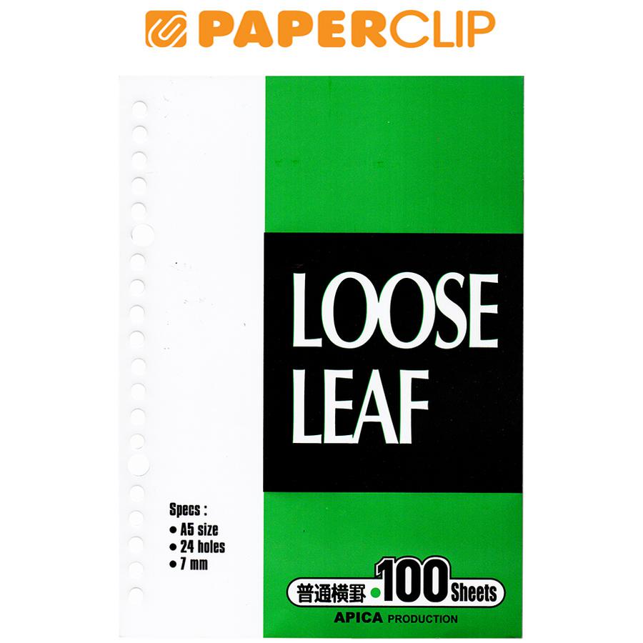 

LOOSE LEAF A5 APICA 100