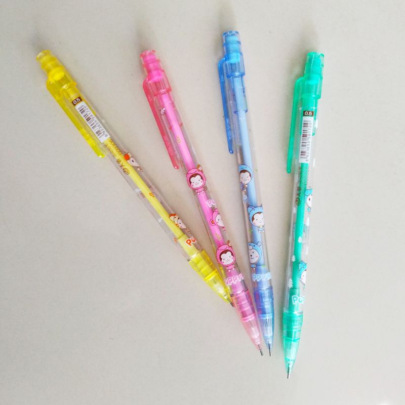 

pensil mekanik 0.5 puppyred