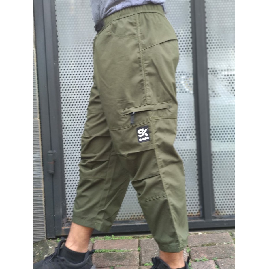 Celana Sirwal Outdoor Premium Merk Sirwalku Warna Hijau Army Cingkrang