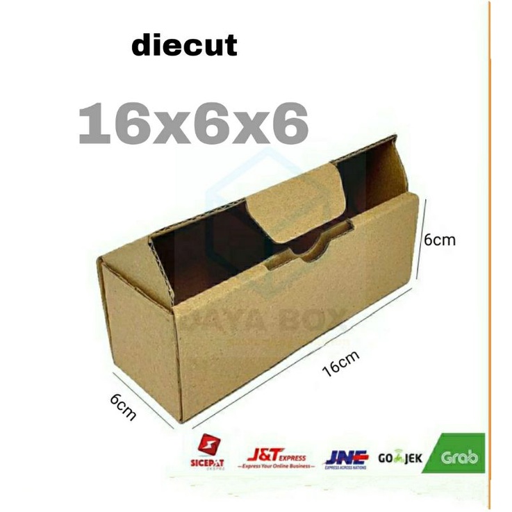 

TERMURAH KARDUS DIECUT UK 16X6X6 POLOS BOX PACKAGING