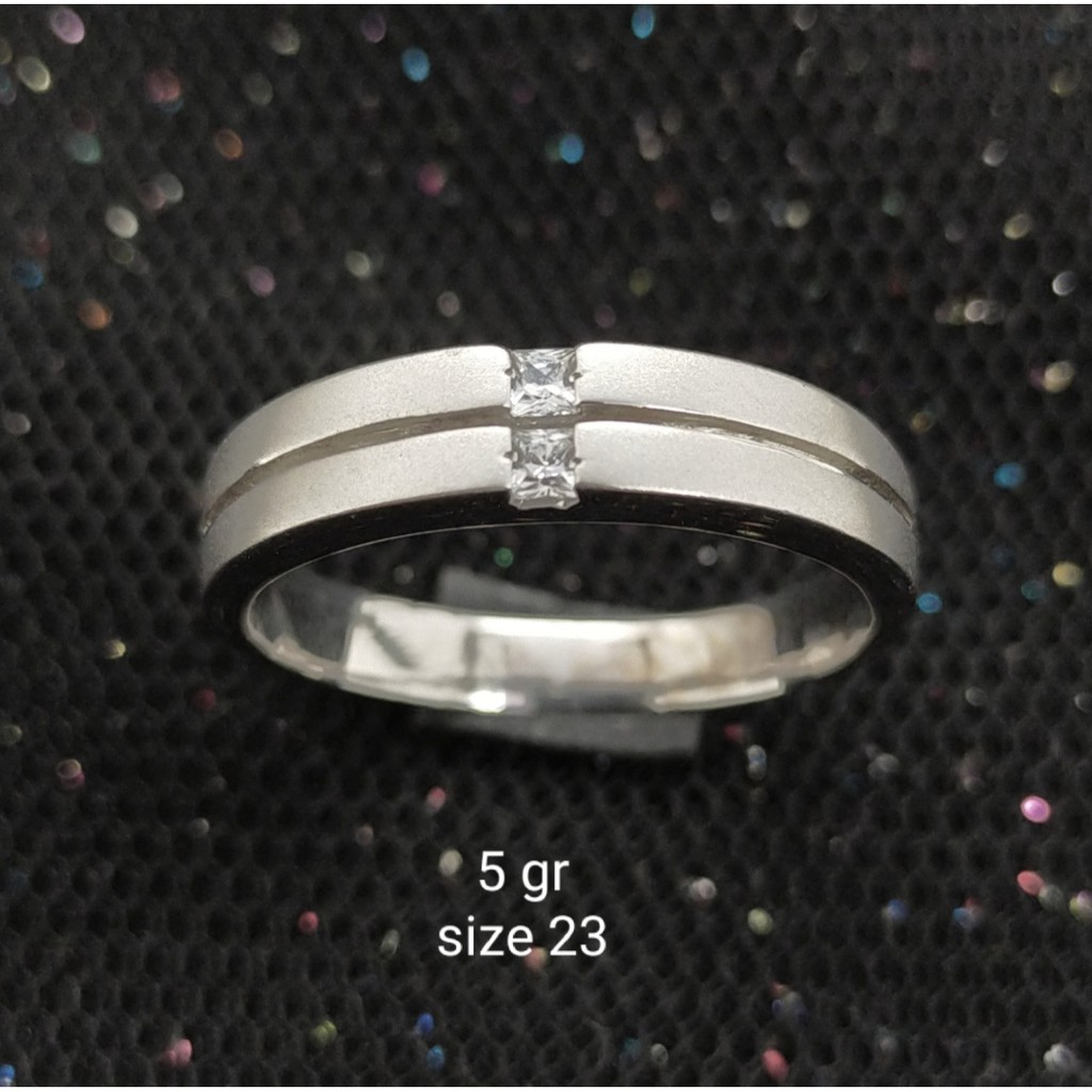 NEW Cincin Emas 17 K - 5 gr Kadar 750 - 3263