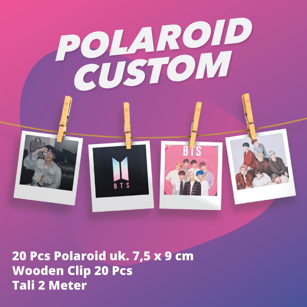 Polaroid Custom/Pajangan Foto