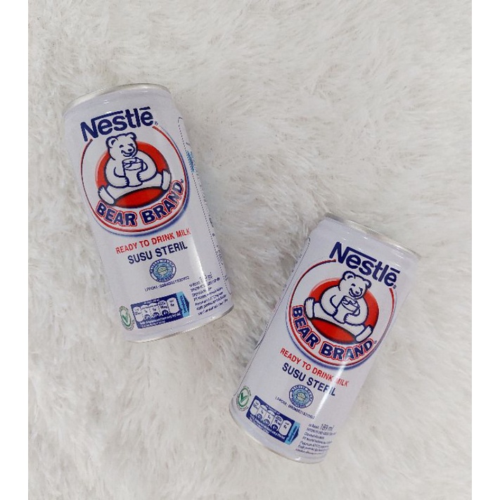 Bear Brand Susu Steril Nestle 189 ml