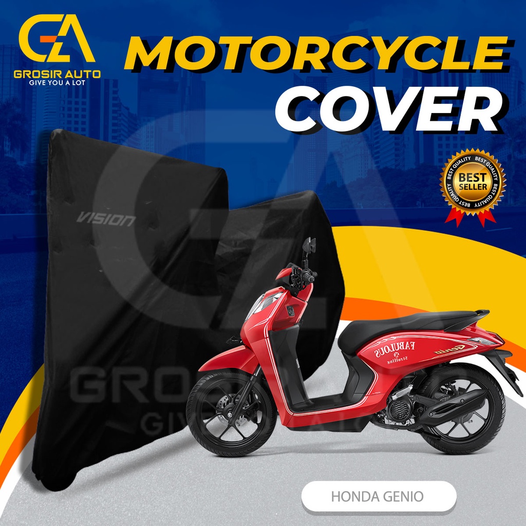 Cover Motor MURAH/ Sarung Motor MURAH GENIO, MIO, SCOOPY, FINO, SUPRA/Penutup Motor Vision Indoor