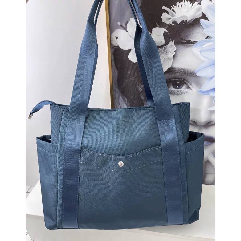 LUCKYMALL Tas Wanita Import Jinjing Travel Totebag Tote Bag CHIBAO CB1866 1866 Bahan Parasut Kualitas Super High Quality Brand Impor