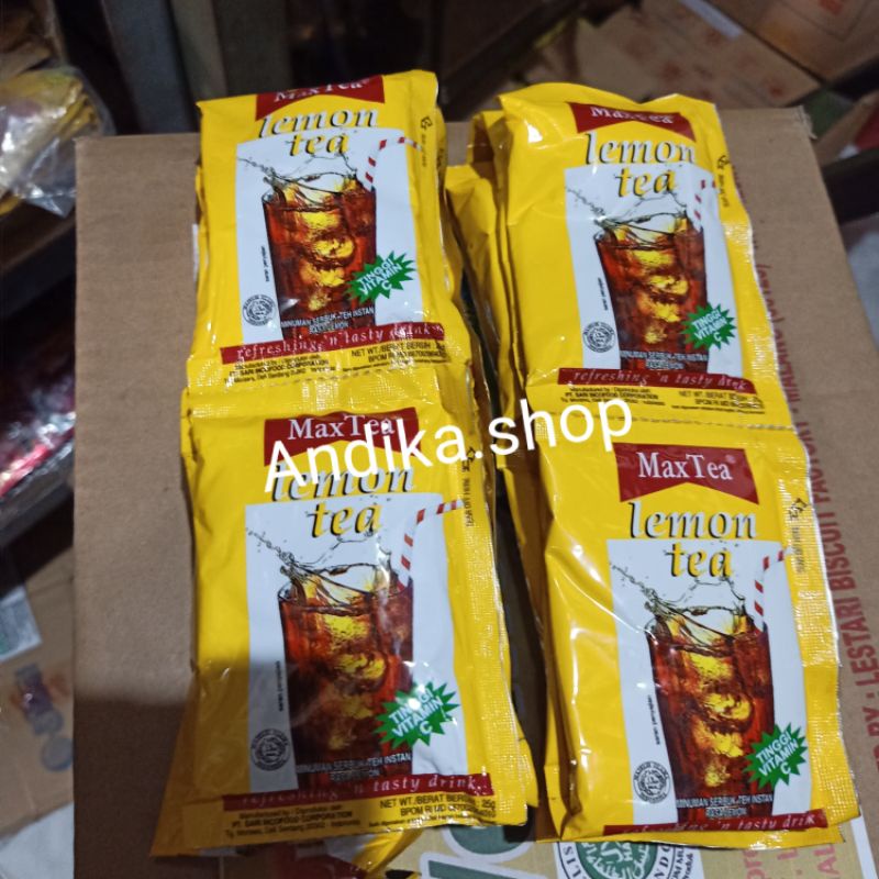 

max tea lemon tea sachet (10×25gram)