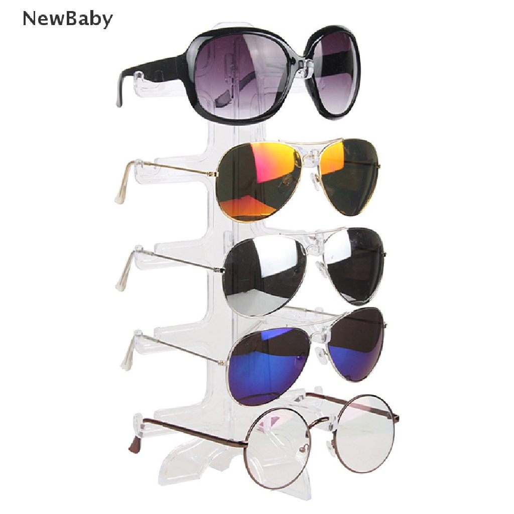 Newbaby Rak Display Kacamata 5 Tingkat Bahan Plastik