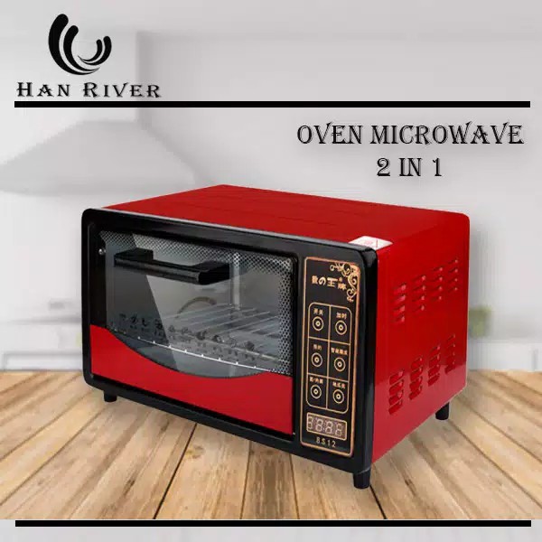 Oven 12L Han River Oven Elektrik Tombol Manual