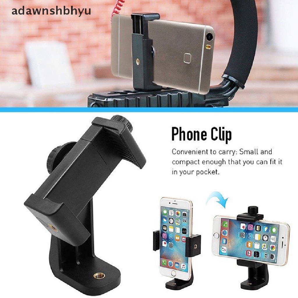 Adawnshbhyu Universal Smartphone Tripod Adapter Dudukan Holder Hp Untuk Kamera iPhone