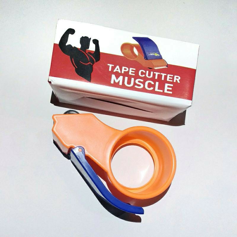 Tape dispenser lakban / cutter pemotong lakban