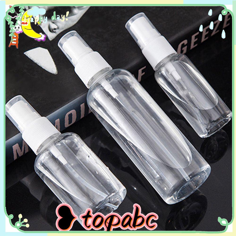 Botol Spray Kosong Transparan Ukuran 50ml / 75ml / 100ml untuk Travel