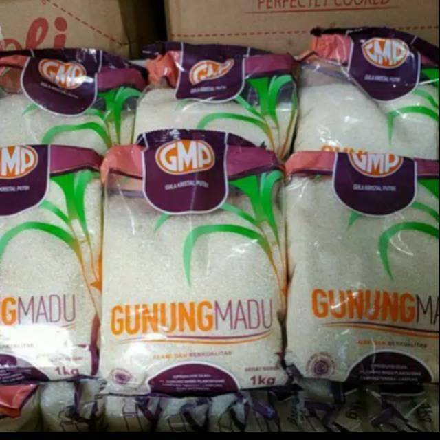 

Gula pasir GMP kuning 1kg