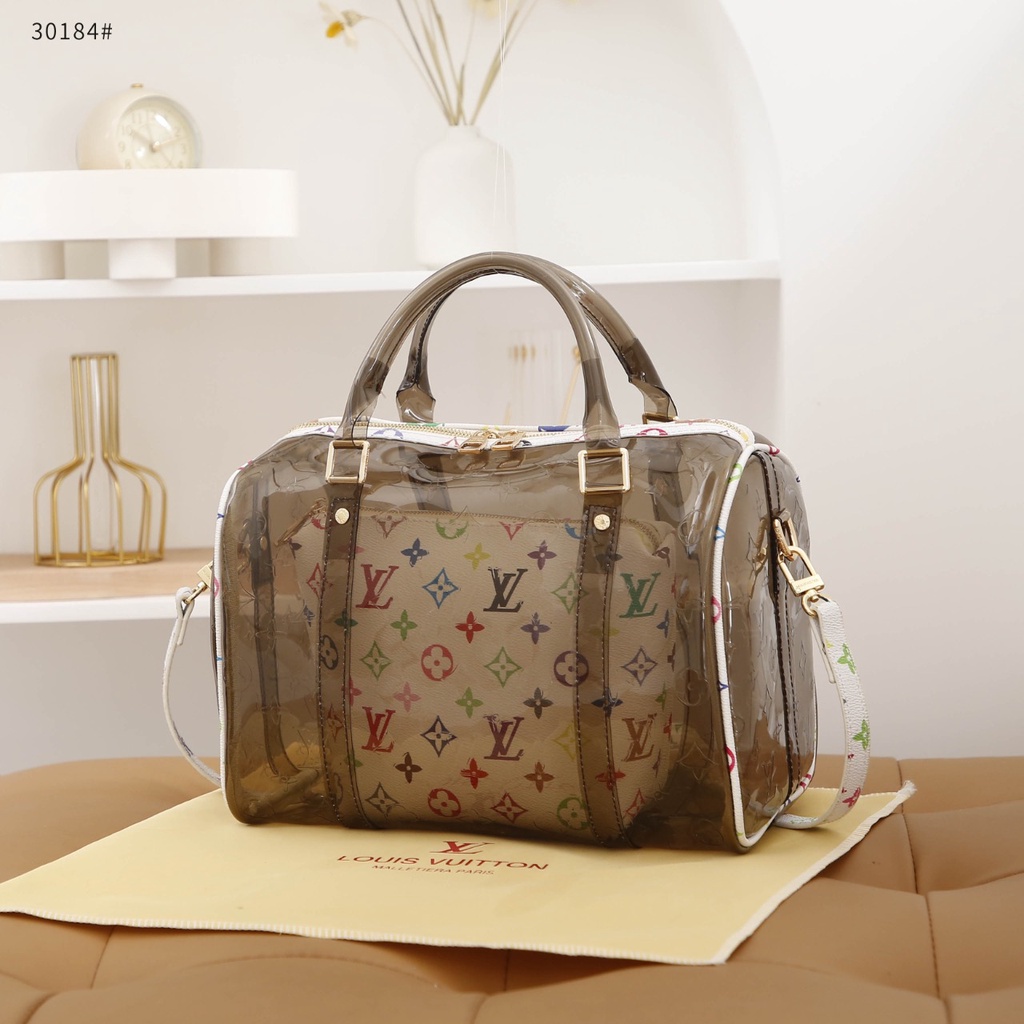 Speedy Transparant Bag With SlingBag in Monogram #30184