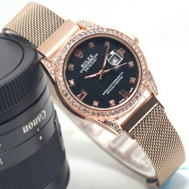 ROLEX MAGNET SK 2650 - JAM TANGAN WANITA