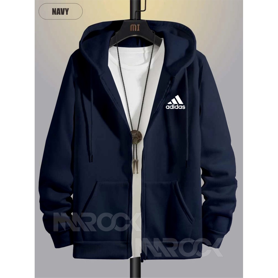 Sweater Hoodie Zipper - Jaket Distro Pria OUTDOR