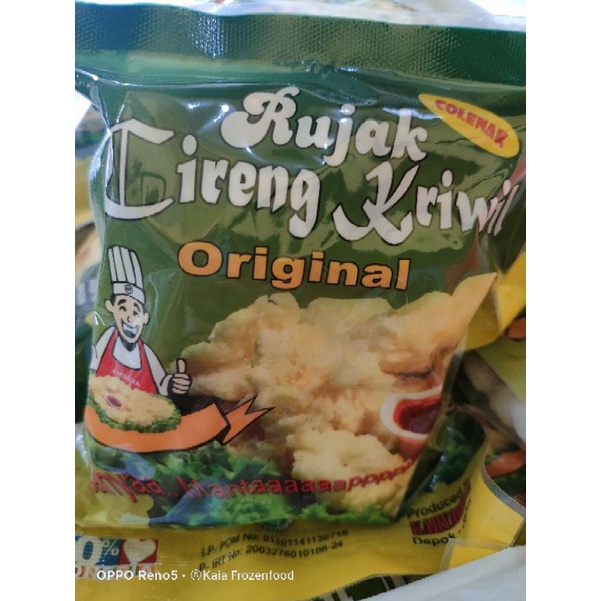 

Rujak cireng original cireng kriwil