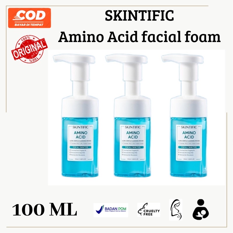 Jual SKINTIFIC 5X Ceramide Low pH Cleanser/SKINTIFIC FACIAL WASH