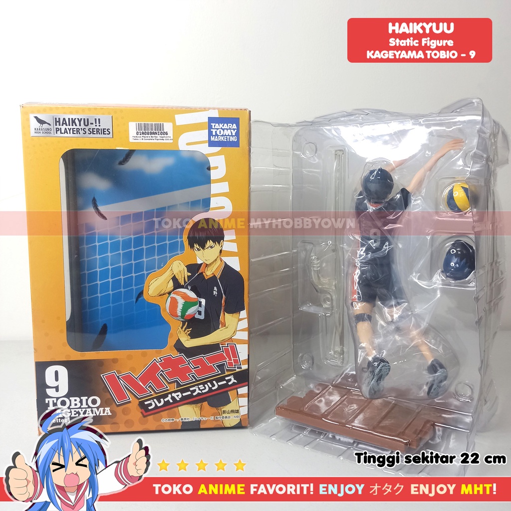 Figure Anime Haikyuu Player Serie Kageyama Tobio Karasuno 1/8 Complete