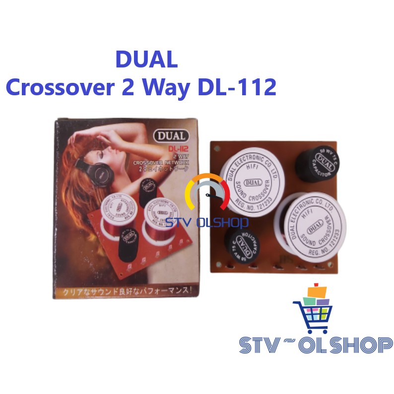 Crossover 2 Way Dual / Crossover Pasif Dual DL 112