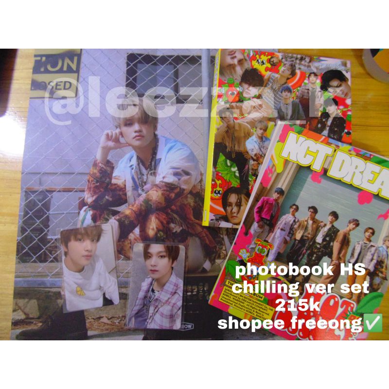 photobook hot sauce chilling ver. fp chenle pc haechan set