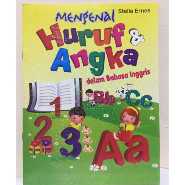 Buku Mengenal Huruf &amp; Angka Dalam Bahasa Inggris