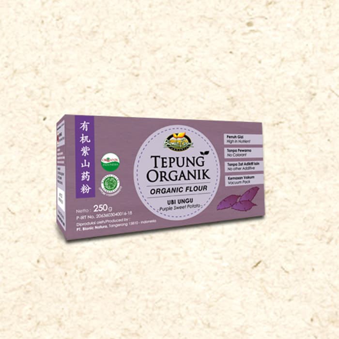 

Tepung Ubi Ungu Organik/Makanan Sehat Pendamping ASI/Gluten Free/MPASI
