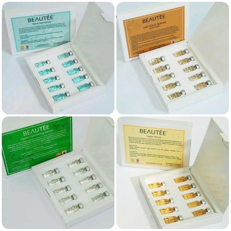 1BOX NANO SCAR/ 24K / Caviar / Hydro Lift / Pumpkin bekas jerawat whitening scar 1box